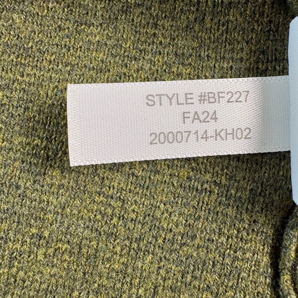 J.Crew Schoolboy Sweater Blazer XXS Olive Green Cotton Knit Academic - Picture 6 of 10